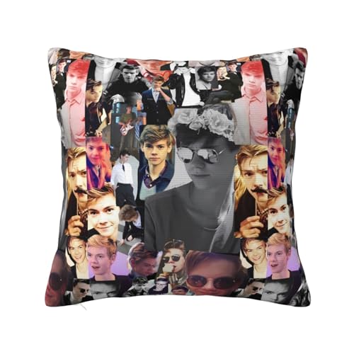 Thomas Brodie Throw Pillow Covers Square Pillow Art Throw Decorative Covers Cushion 18'x18'