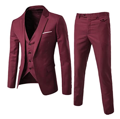 Ensemble noir homme 3 pièces pour soirée formelle et repas d'affaires