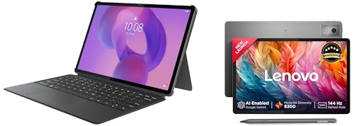 Image of Lenovo Idea Tab Pro with Pen Plus + Wireless Keyboard with Touchpad | 12.7 inch 3K 144 Hz Display | 8 GB RAM, 128 GB ROM Tablet