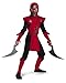 Disguise Shadow Ninjas Night Fury Red Viper Ninja Deluxe Boys Costume, 4-6 by Disguise