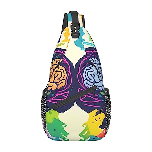Sac de poitrine multifonction noir pour vos voyages et sorties urbaines