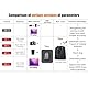 Cwatcun Kamerarucksack Wasserdicht Fotorucksack Professioneller Kameratasche für spiegellose DSLR/SLR, kompatibel für Sony Canon Nikon Kamera und Objektivstativ Zubehör (2.0 Grau, S)