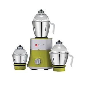 Cello Grind-N-Mix 700 750-Watt Mixer Grinder with 3 Jars (Green)