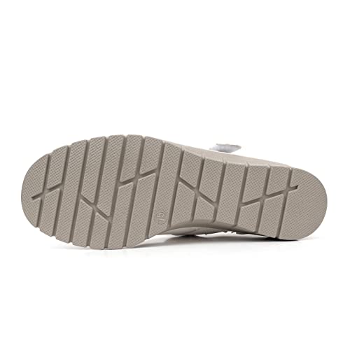 Image of VJH confort Women s Mary Jane Flats, Breathable Comfort Round Toe Low Heel Slip-on Light Weight Walking Shoes
