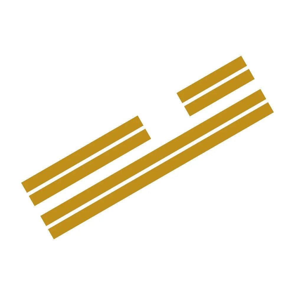 Bertdcx Matt Gold Auto Accessory Car Hood Bonnet Stickers Tuning Accessories Vinyl Film Rear Door Decals For Renault Twingo(Matt Gold)