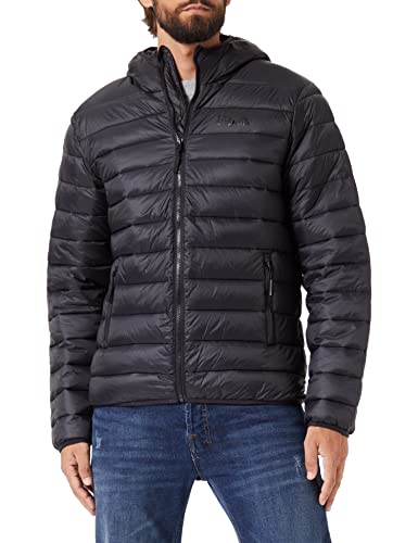 FILA Veste Légère à Capuche Stein pour Homme en Noir