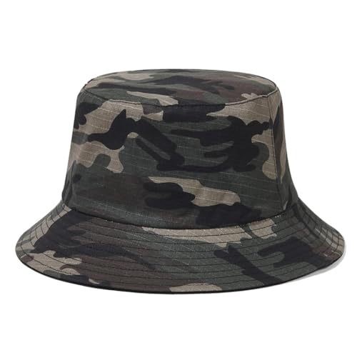 Image of Quanhaigou Bucket Hat for Men Women,Packable Reversible Printed Sun Hats,Fisherman Outdoor Summer Travel Hiking Beach Caps