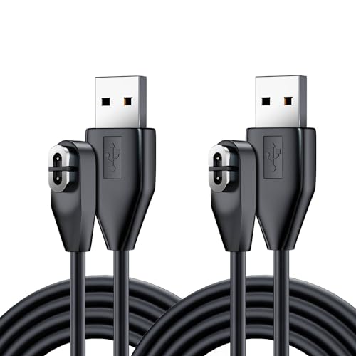 HCHNH Replacement for Shokz Headphones Charging Cable, 2 Pack Charger for Shockz Aftershokz Open Run...