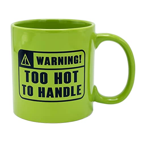 Island Dogs Giant 22 oz Warning Mug