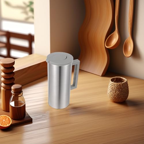 Jarra de acero inoxidable de 2 Litros con asa robusta y acabado elegante 5