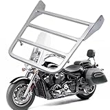 Motorcycle Solo Seat Rear Luggage Rack Support Steel Sissy Bar Backrest for Yamaha V-Star 400 650 1100 Classic Dragstar XVS 1100