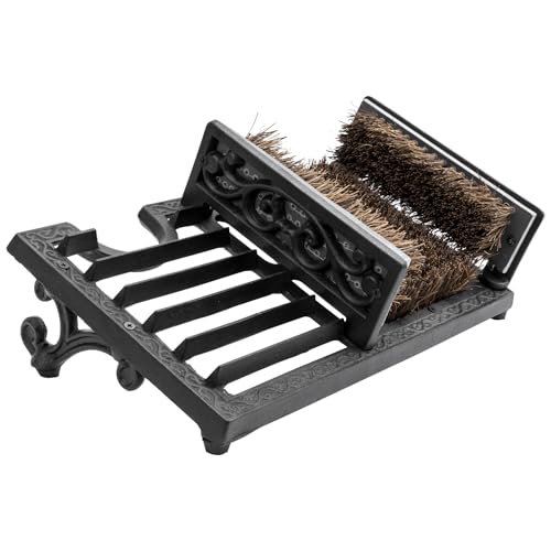 MyGift Cast Iron Boot Brush