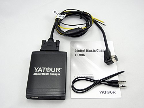 Yatour Car Digital Music Changer USB SD Aux MP3