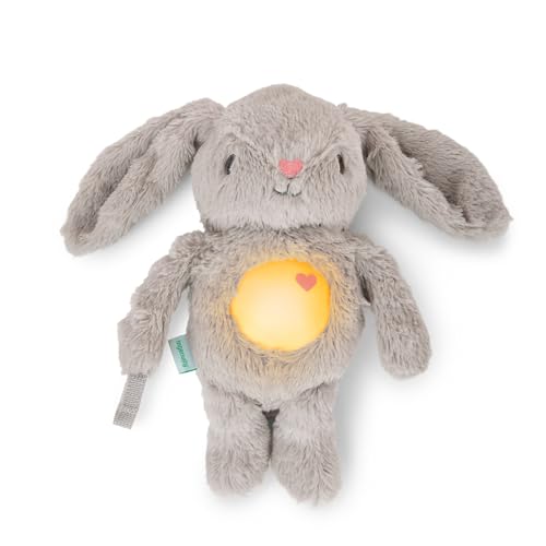 Image of Ingenuity Sylvi Cuddle Pal Daytime Baby Soother​, Cry Activated, 8 Soothing Songs, 0+M - Plush Bunny