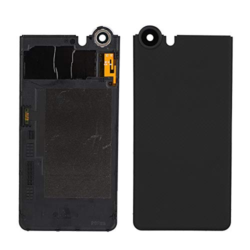 Wedinard for Mobile Phone Back Battery Cover,Cell Phone Accessories,Black/Silver Sard Back Cover Battery Door,Replacement Rear Cover Compatible with Mobile Phone (Black)