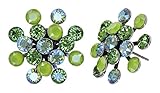  Magic Fireball Ohrstecker earring stud green classic size antique silver Ohrringe Frühjahr 2021
