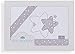 Danielstore-Sabanas Cuna 60x120 algodon 100% - (bajera+encimera+funda almohada) (Izar Bco gris)