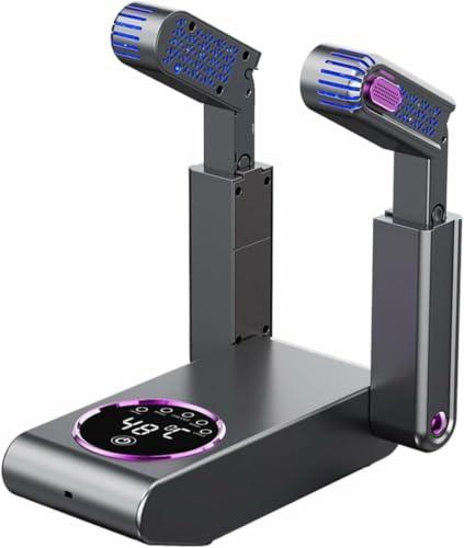 Telescopic Shoe Dryer, Electric Boot Dryer with Smart Touch Control, Extendable Adjustable Shoe Drying Machine for Sneakers, Boots, Gloves, Socks - image 1
