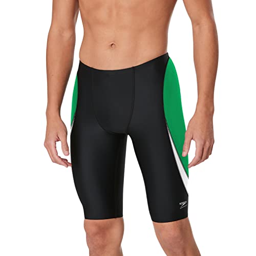 Speedo Men's Swimsuit Jammer Endurance+ Splice Team Colors - image 1