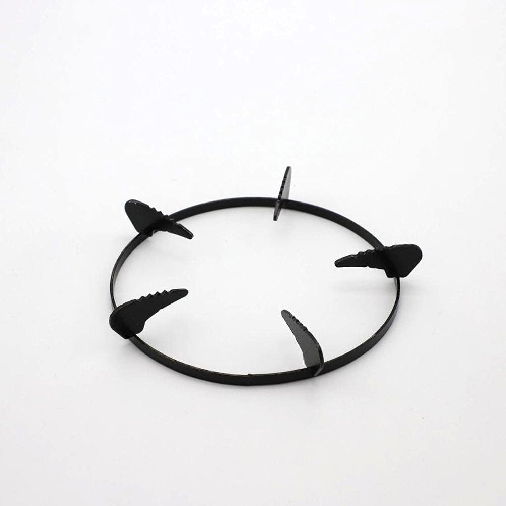 Dan&Dre Gas Stove Support Rings -2pcs Wok Support Stands for Gas Hobs and High-temperature Pan Holder Stove Iron Trivets Gas Burner Support for Pot