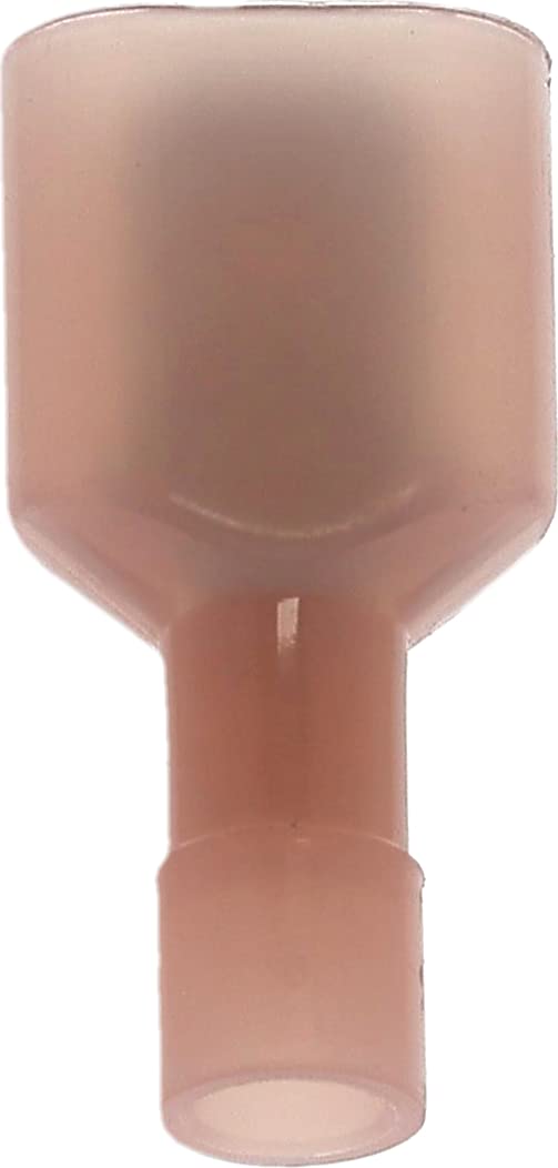 Restagraf 306617 Kabelschuhe, Rot, 6,35 mm x 0,8 mm