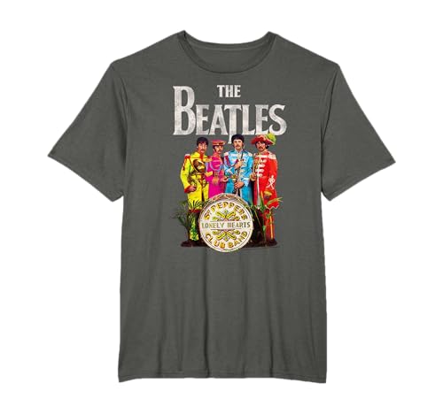 Opera Grafica OBT-0008 I Beatles Sgt Pepper\'s Cuori Solitari Maglietta