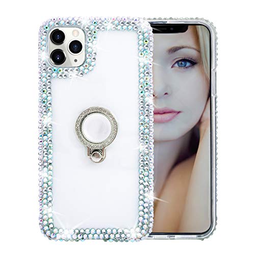 BONITEC for iPhone 11 Pro Max Case 3D Glitter Sparkle Bling Case Luxury