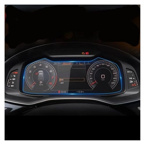 Verre trempé Audi Q7 Q8 écran de navigation protection intérieur premium