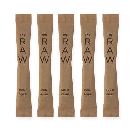 Sugart - The Raw Sugar - 500 Individual Serving Stick Packets - U Parve/Kosher #TOP5