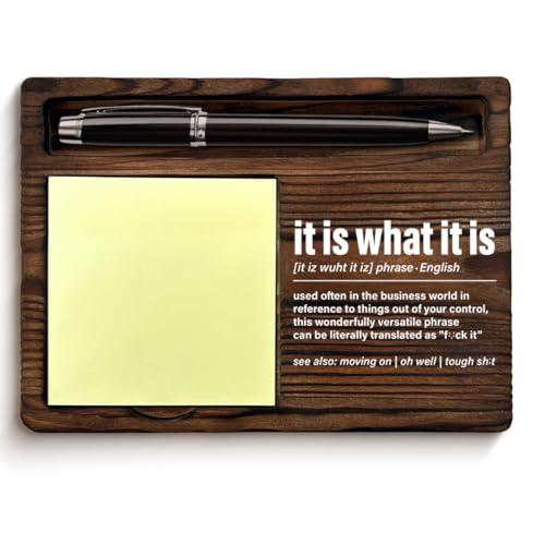 Funny Office Sticky Note Holder Humorous Work Gifts for Coworkers