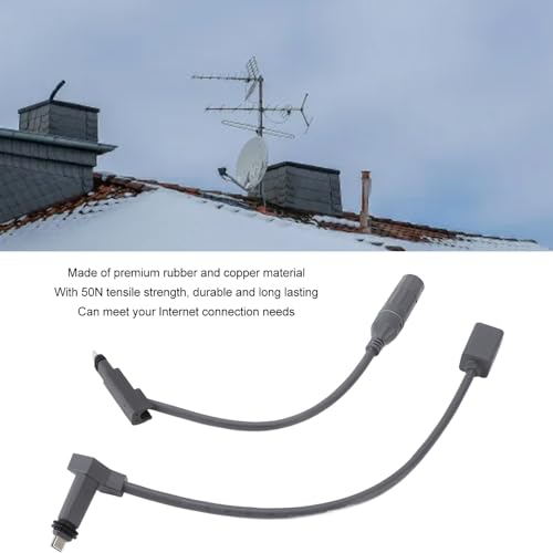 Starlink Cable Adapter, SPX to RJ45 Connector for Rectangular Satellite V2 with 1200Mbps, RJ45 1 RJ 2 Two Connector - Image 3