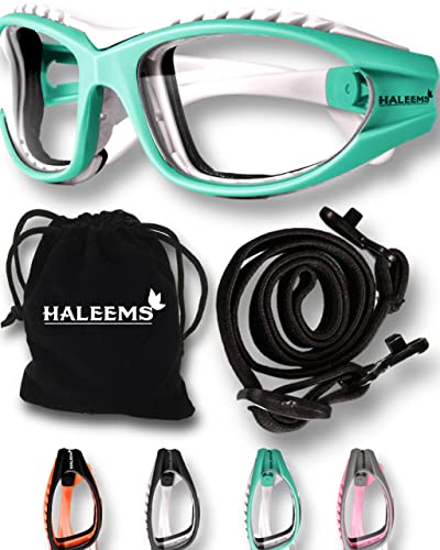 HALEEMS Onion Goggles for Cooking - Anti-Fog Anti-Scratch Glasses for Chopping One Size Fits Men & Women (Green)