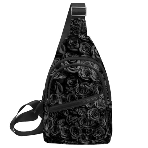 Sac à bandoulière contre la pluie pour téléphone et papiers | Sac de poitrine compact