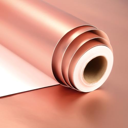 Papel de Regalo Oro rosa, Papel Regalo Oro rosa para Navidad 43 c...