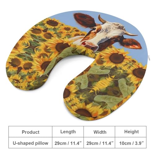 Almohada de viaje con espuma de memoria U miniatura 2