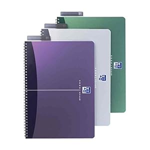 Oxford Office Spiralbuch A5 liniert 50 Blatt