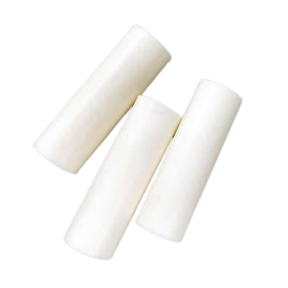 Tubo de cerámica de alúmina, tubo de combustión aislante hueco de 200 mm de longitud, tubo de cerámica resistente a altas temperaturas 1 pieza(15mmx20mm)