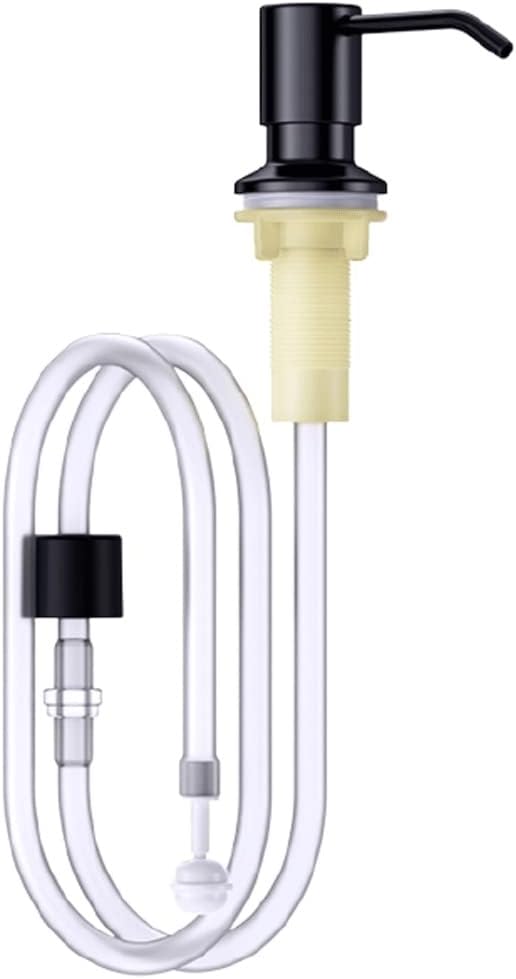 Extractor Press-Type Soap Dispenser Stainless Steel Soap Pump Dish Soap Dispenser for Kitchen Sink Liquid Dispenser with Extension Tube Soap Pump (Color : Type A)