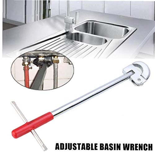 Preisvergleich Produktbild 1pc 11inch Adjustable Basin Plumbing Werkzeug-hahn-wannen Spanner Klempner