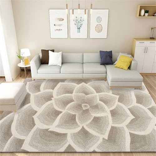 Tapis de sol pour bébé 200x280cm tapis de salon gris design
