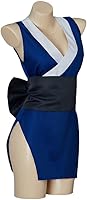Vista 3 de MyheroCos Uzui Tengen - Traje de cosplay para mujer, traje de traje de kimono de Suma Makio Hinatsuru