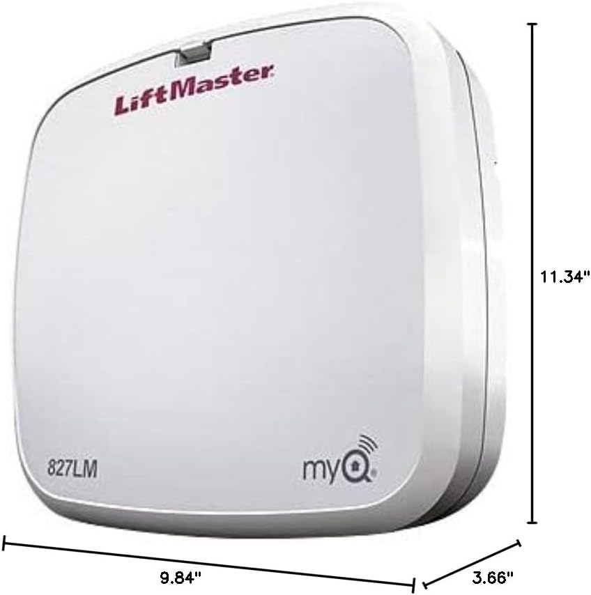 LiftMaster 827LM Dimensions