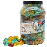 Deine Naschbox | Zuckerfreie Fruchtgummi Meeresfrüchte | 2kg Big Pot | XXL Großpackung für Party, Candybar & als Geschenk - Fruchtige Mischung