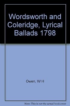 Hardcover Wordsworth and Coleridge, Lyrical Ballads 1798 Book