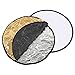 Light Reflector, 5 in 1 Photography Reflector,60cm 80cm 110cm Round Fill Light Plate Photo Reflector Collapsible with Bag,for Studio or Any Photography Situation (80cm)
