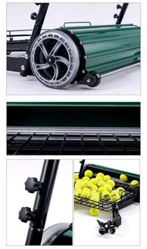 Raccoglitore automatico di palline da tennis, carrello di raccolta manuale per recupero senza sforzo senza piegarsi