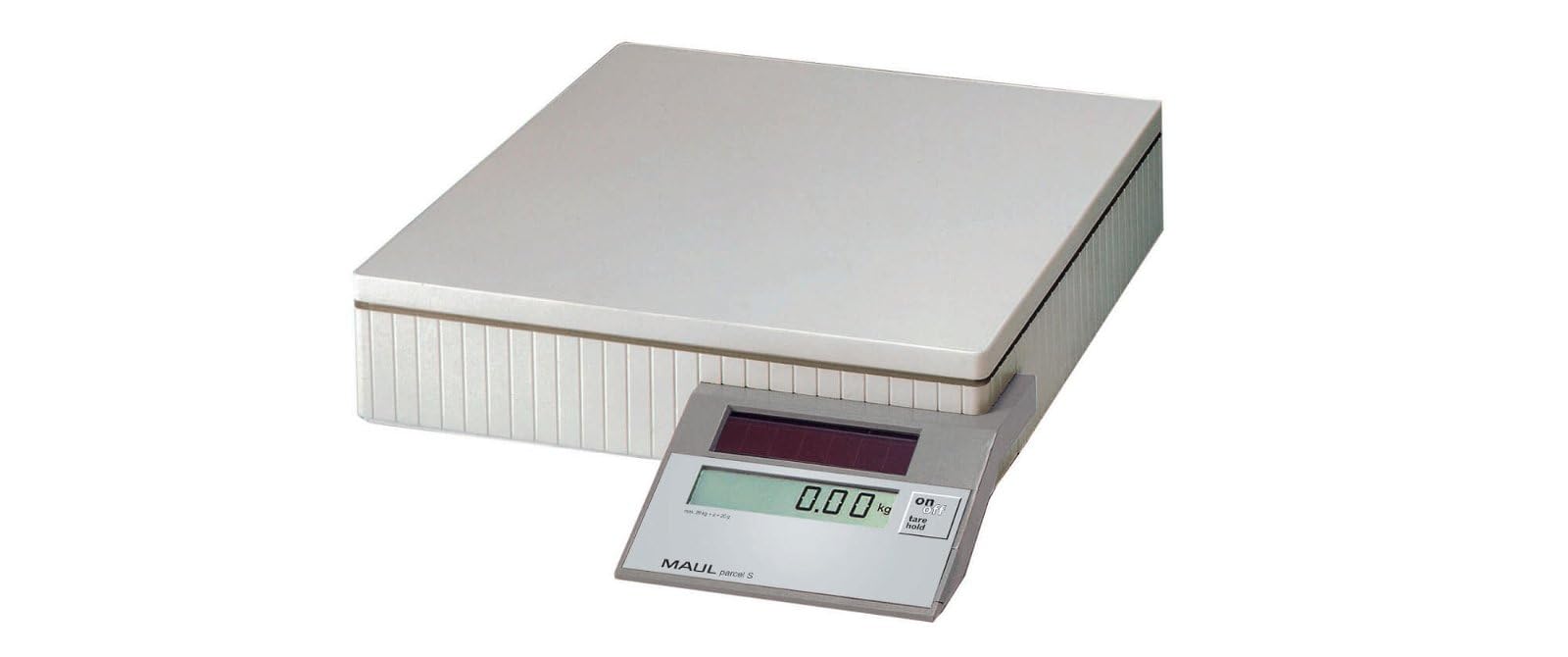MAUL Paketwaage digital grau MAULparcel S 50 kg LCD Hold Tara Büro Versand