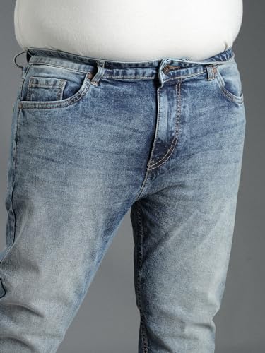 Image of HIGH STAR Men's Mid Rise Regular Jeans