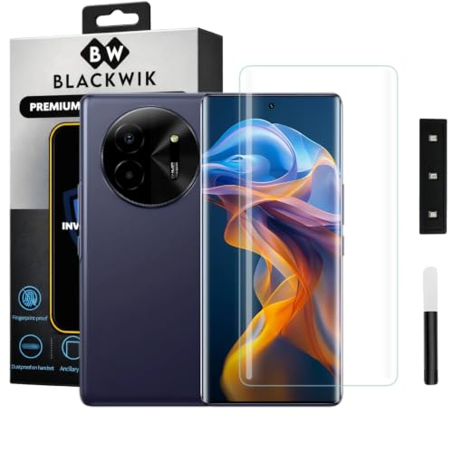 Image of Blackwik UV Curved Tempered Glass for Lava Bold 5G | 1-Pack