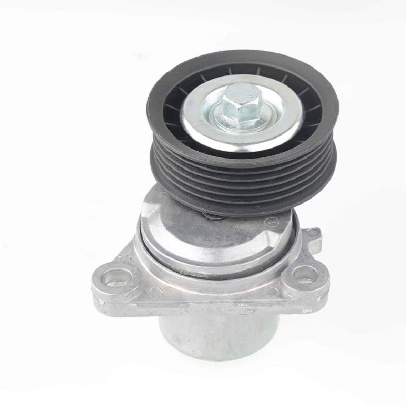 BRTECBelt Tensioner and Pulley Assembly Fit For 05-12 Ford Escape 03-11 Focus 06-12 Fusion for 07-09 Mazda 3 for 03-07 Mazda 6 for 05-11 Tribute for Mercury Mariner Milan